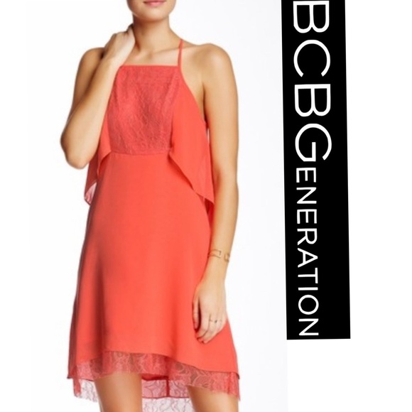 BCBGeneration Strappy Cocktail Dress - Picture 1 of 3